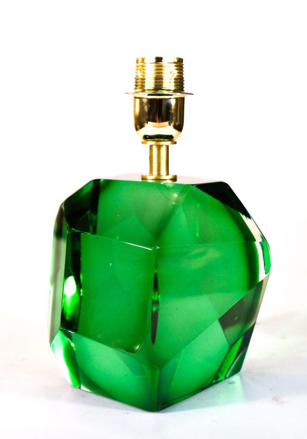 Rocce - Two Murano Glass Lamps Green
