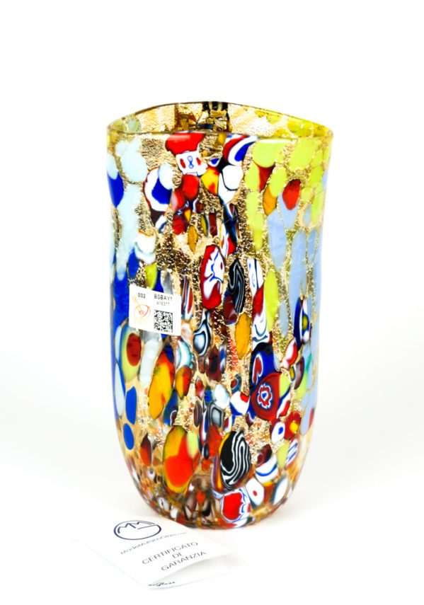 Piatto - Murano Vase Fantasy Amber