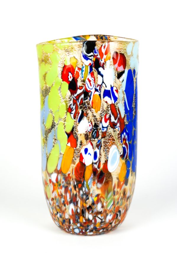 Piatto - Murano Vase Fantasy Amber