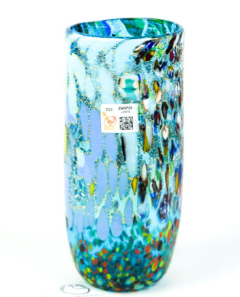 Magia - Vase Fantasy Aquamarine - Made Murano Glass