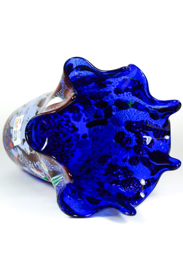 Masia - Murano Blown Vase Fantasy Blue