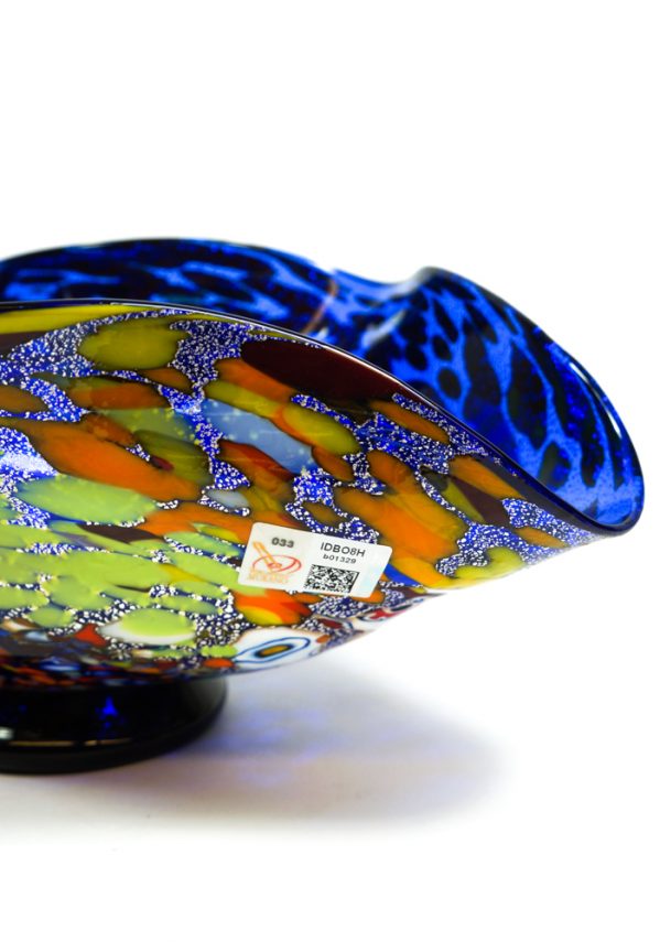 Laguna Blu - Blue Bowl Fantasy - Made Murano Glass