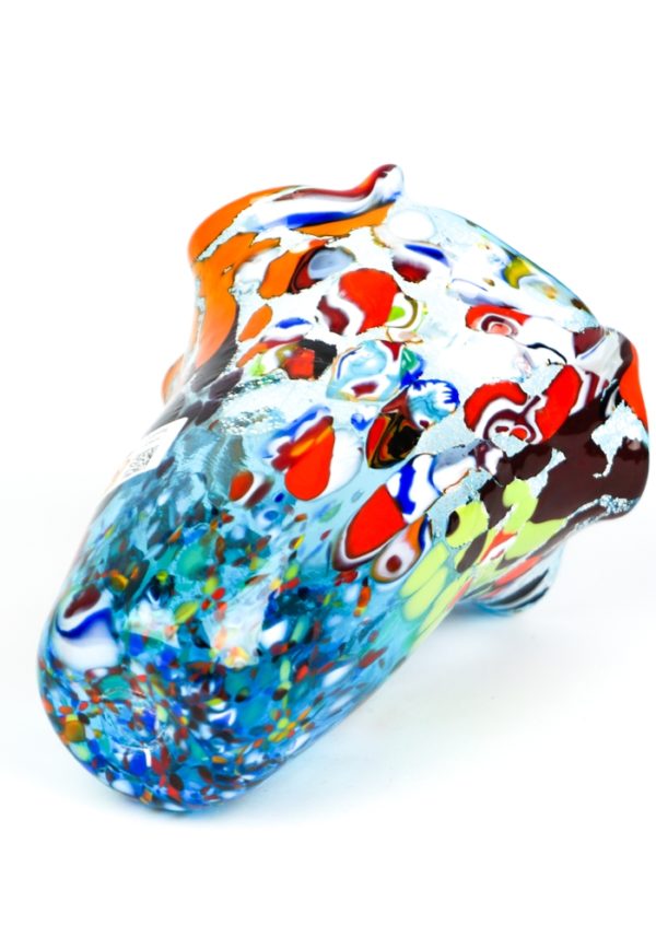 Divo - Vase Fantasy Aquamarine - Made Murano Glass