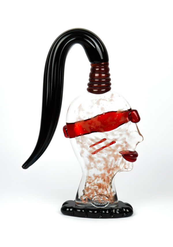 Sculpture Warrior - Made Murano Glass
