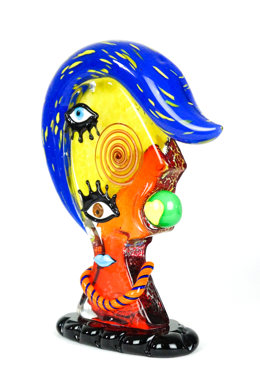 Candy Pop Art Glass Sculpture Made Murano Glass Made Murano Glass