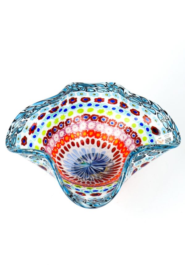 Andrew - Mosaic Bowl With Murrina Millefiori And Gold 24kt