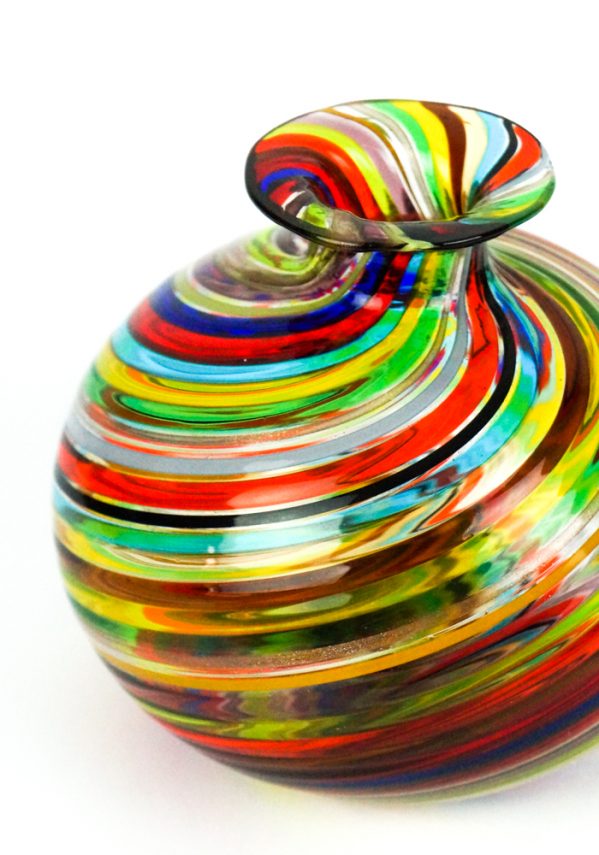 Tuxa - Vase In Pipe Multicolour