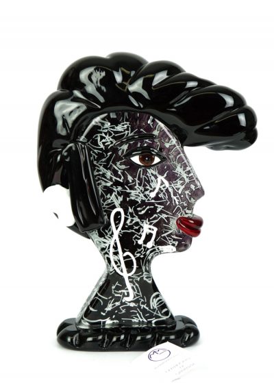 Sculpture Tribute Rock – Made Murano Glass