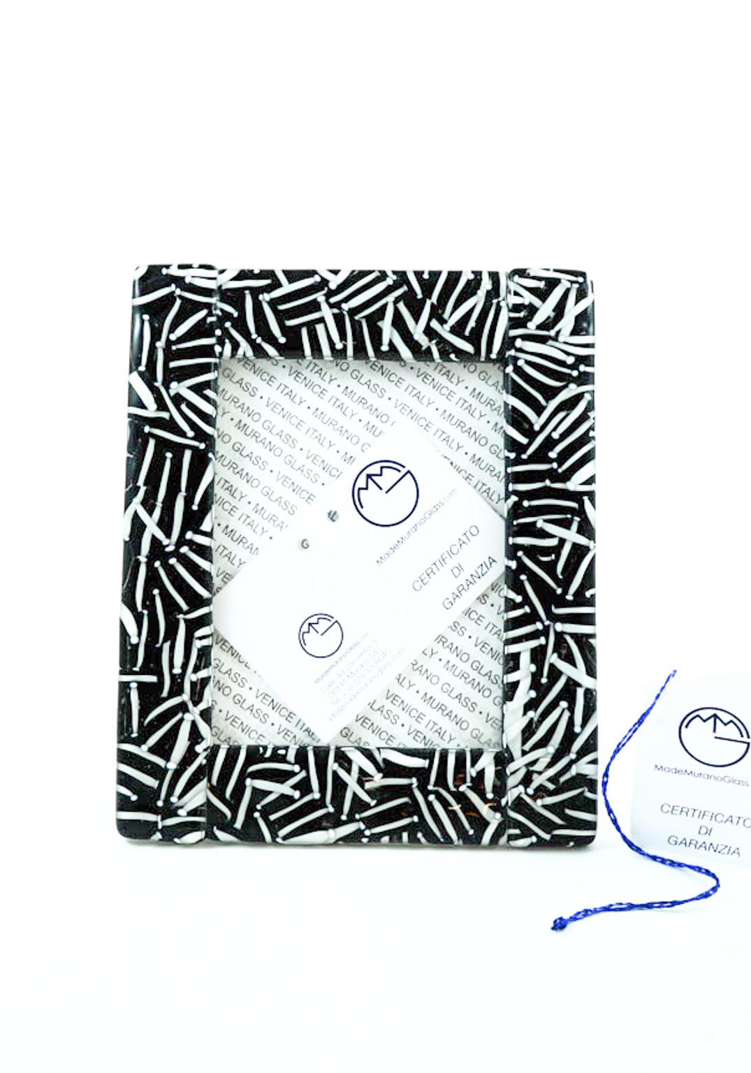 Picture Frame In Murano Glass Size M Made Murano Glass