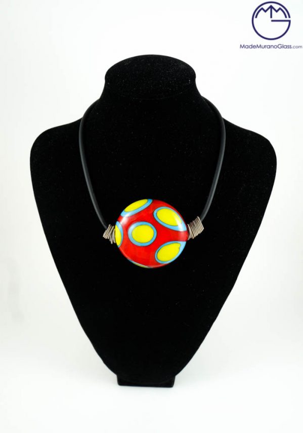 Adelaide - Murano Glass Jewelry - Necklace In Venetian Blown Glass