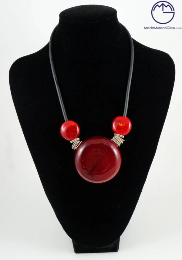 Goccia - Murano Glass Jewelry - Necklace In Venetian Blown Glass