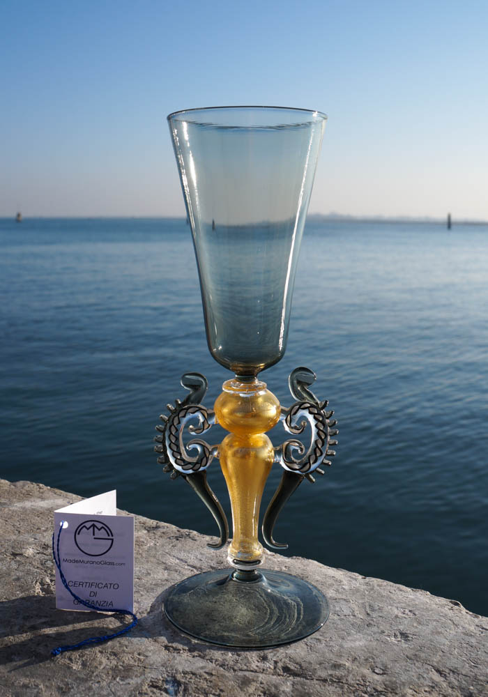 Venetian Glass Goblets Venetian Glass Goblets