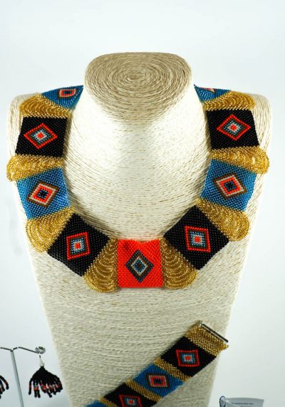 Maia - Murano Jewelry - Necklace Bracelet Earrings