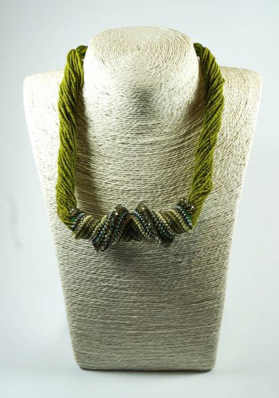 Torcion - Necklace In Murano Glass - Murano Jewelry