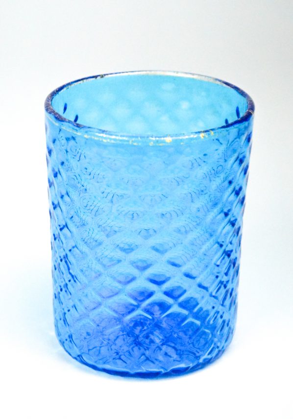 Nabucco - Set Of 6 Drinking Glasses Light Blue Tumbler With Jug