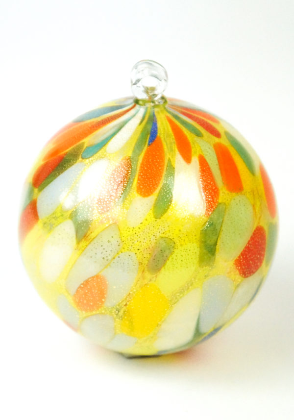 Texas - Xmas Multicolour Ball With Gold Leaf 24kt