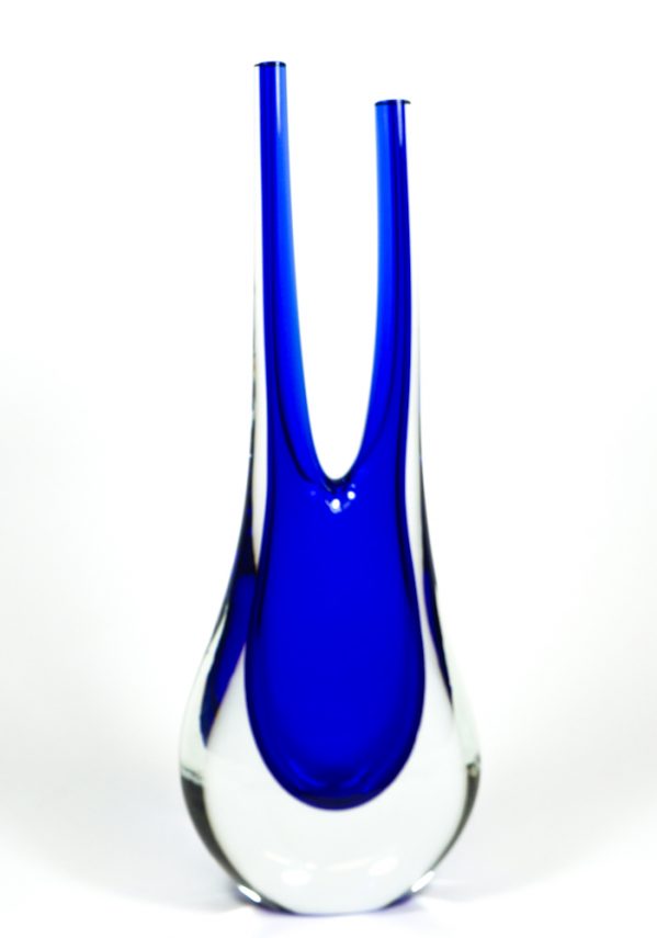 Lollo – Satinized Made Murano Glass Vase Sculpture