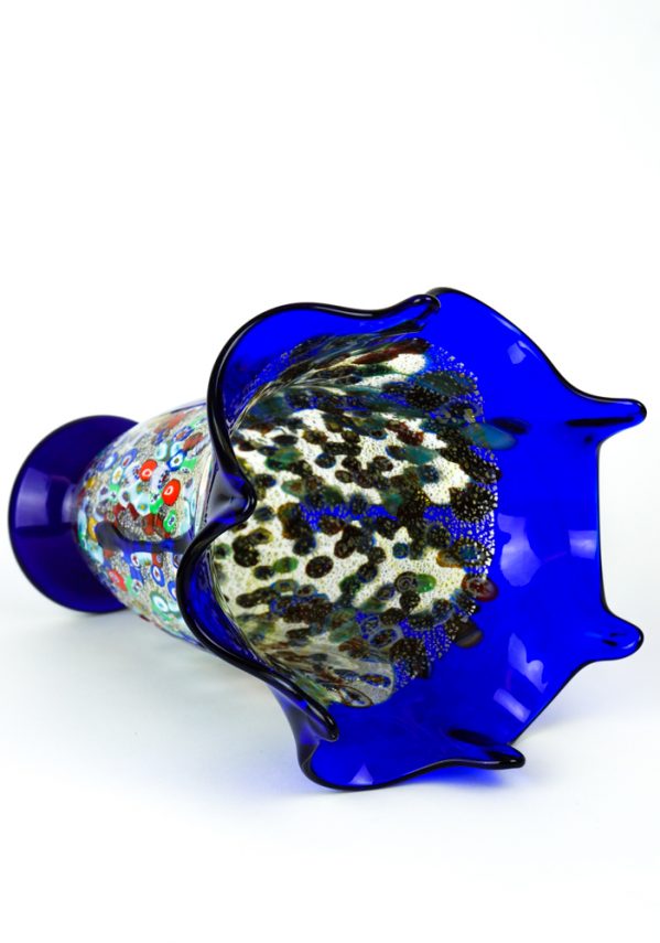 Fatima - Blown Vase Blue