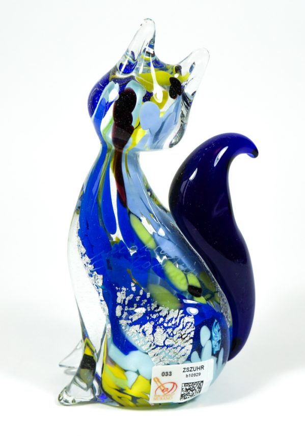 Collection Aida Sommerso - Murano Glass Animal Cat Mao - Made Murano Glass