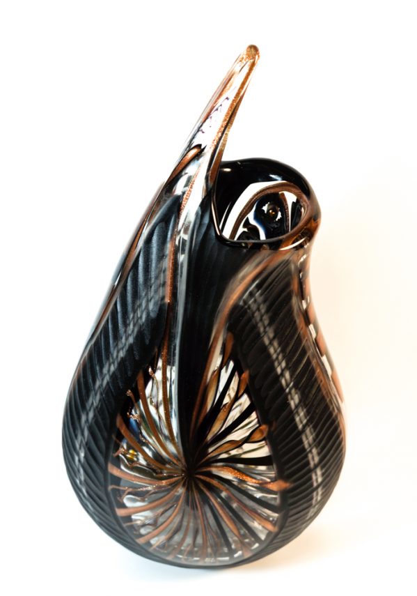 Rockstar - Exclusive Murano Glass Vase Engraved