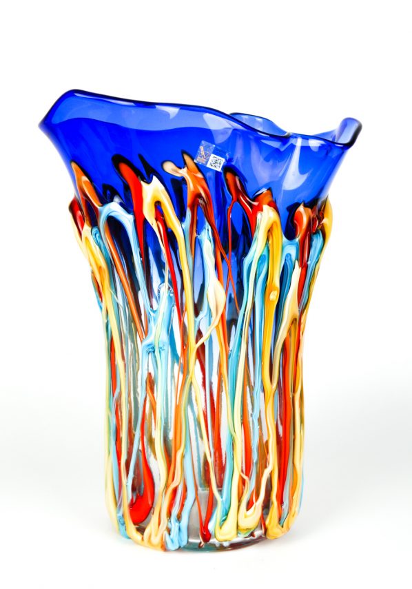 Orisio - Exclusive Blue Glass Vase