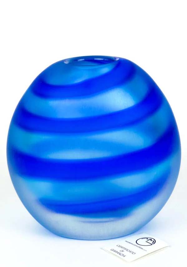 Nobre - Blue Vase - Made Murano Glass