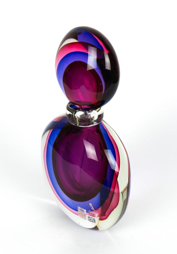Decor - Sommerso Bottle - Made Murano Glass