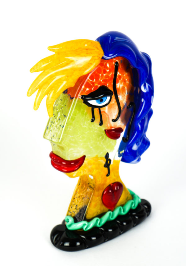 Armonia - Tribute To Pablo Picasso - Pop Art Glass Sculpture