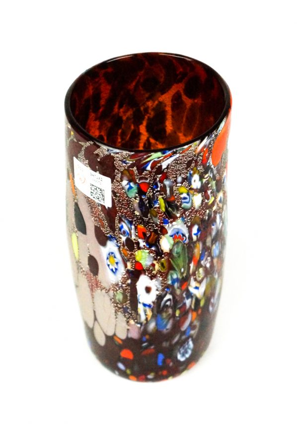 Kono - Murano Glass Vase Fantasy Red