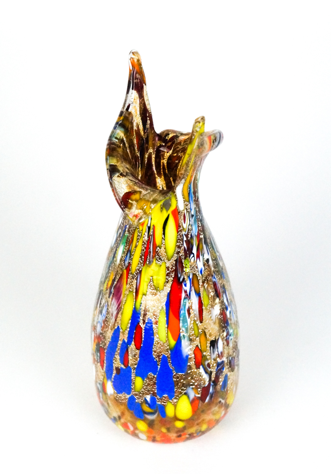 Dea - Murano Vase Fantasy Amber