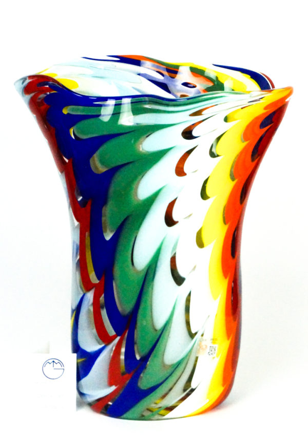 Yari - Exclusive Multicolour Glass Vase