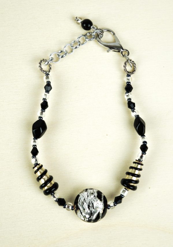Lisia - Necklace And Bracelet Made Of Murano Glass