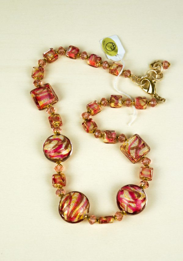 Happy - Necklace Made Of Murano Glass
