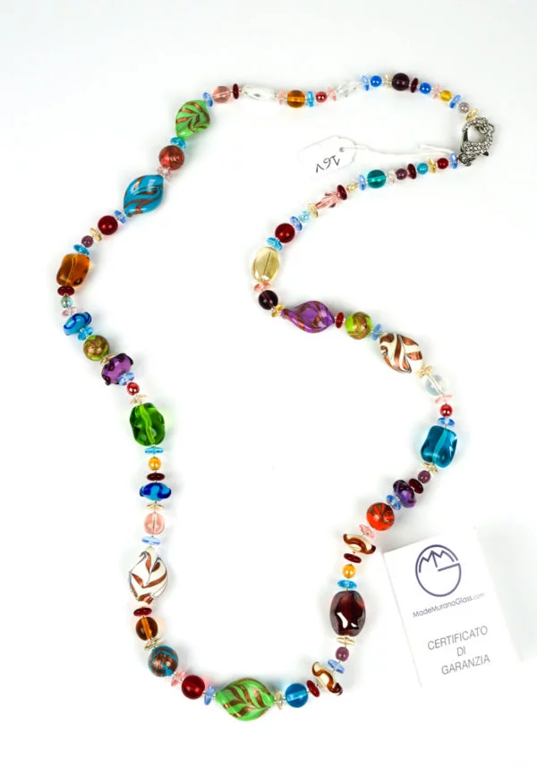 Primavera - Necklace Made Of Murano Glass