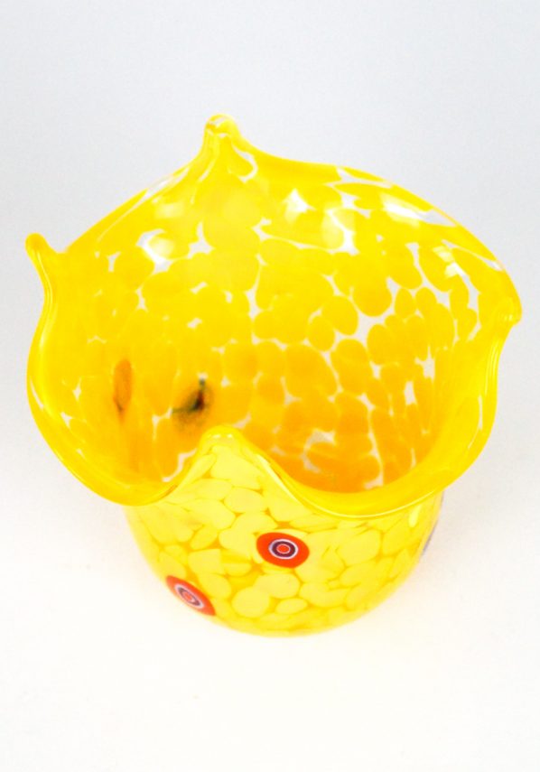 Dlo - Murano Handkerchief Vase Yellow