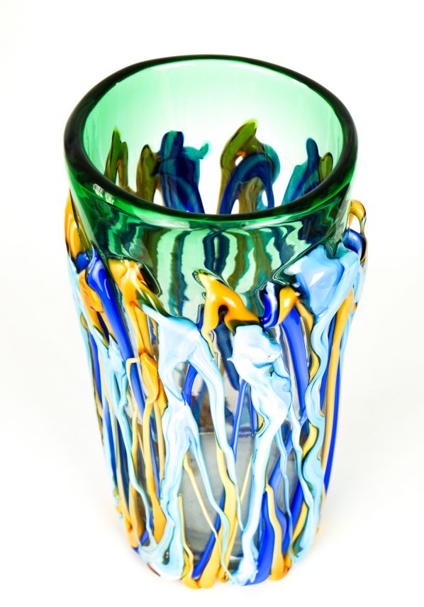 Prato - Exclusive Green Glass Vase