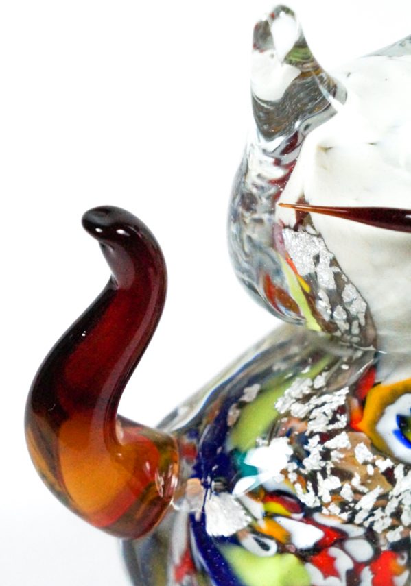 Collection Aida Sommerso - Murano Glass Animal Cat - Made Murano Glass