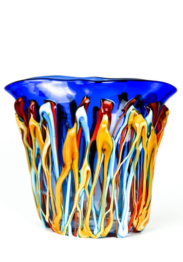 Blureys - Exclusive Blue Glass Vase