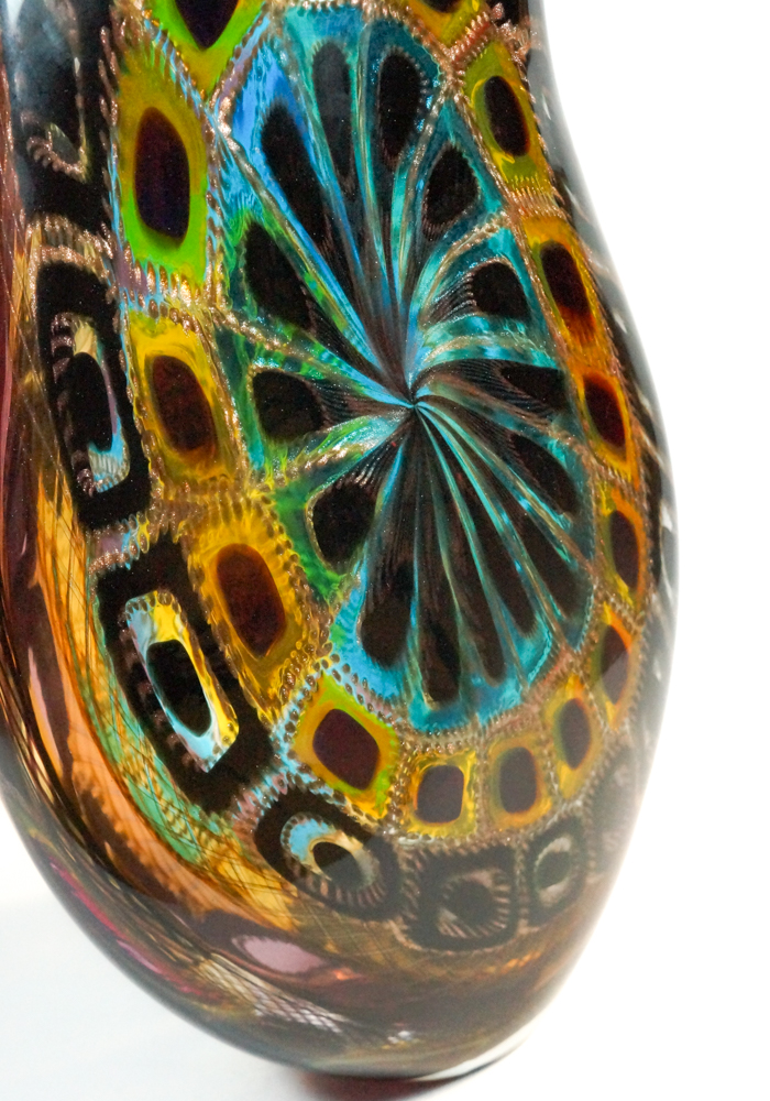 置物 Murano glass, Venetian glass 42cm & 32 Murano Glass Vase - Exquisite Italian Artistry | Smithsonian