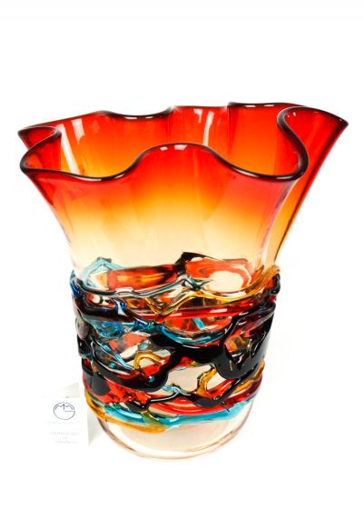 Fogo – Exclusive Red Glass Vase