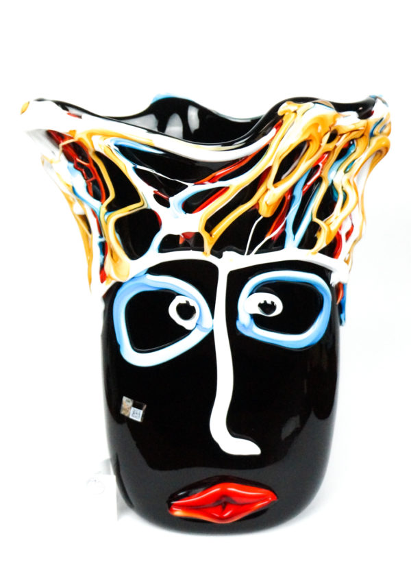 Vase Tribute To Pablo Picasso Black