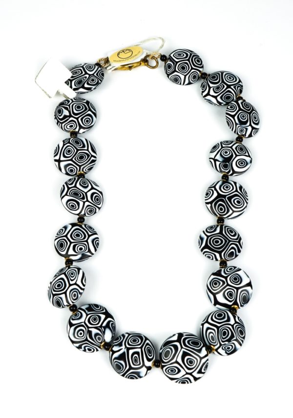 Fiona - Murano Glass Necklace With Murrina Millefiori