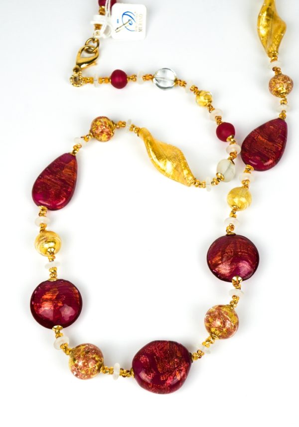 Rubino - Murano Glass Necklace