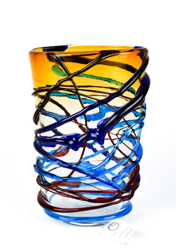 Udini - Fili Vase - Made Murano Glass