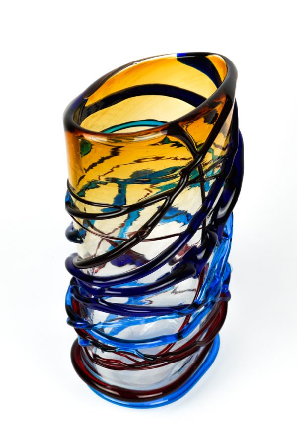 Udini - Fili Vase - Made Murano Glass