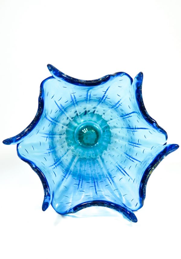 Marine - Murano Glass Vase Balloton Sea Water - Made Murano Glass