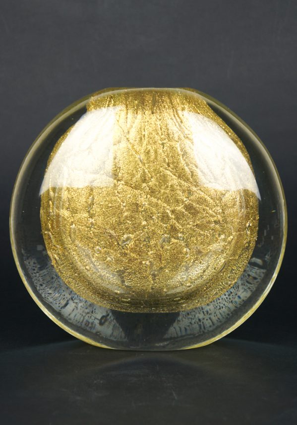 Gold - Vaso Vetro Murano Oro Sommerso - Made Murano Glass