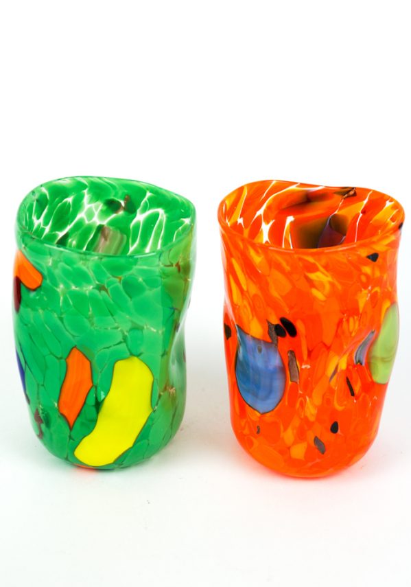 Paraiba - Set Of 6 Drinking Glasses - Mix Colors Tumbler