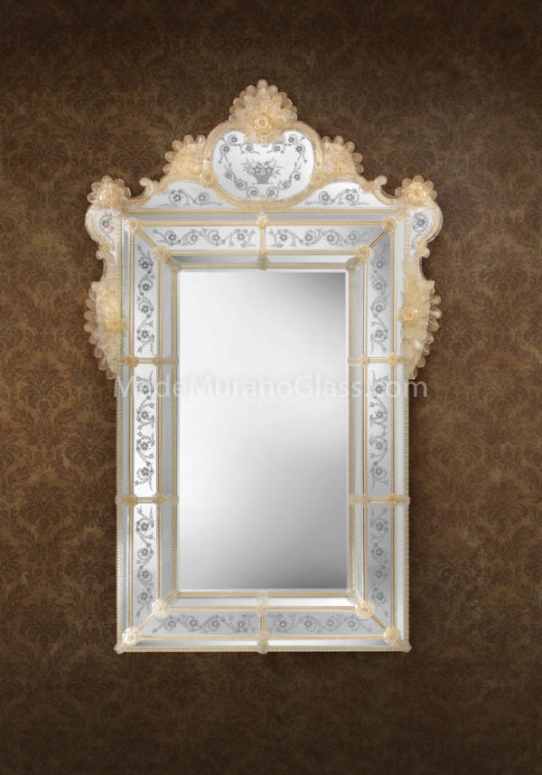 Murano Wall Mirror - Elvis - Murano Art Glass