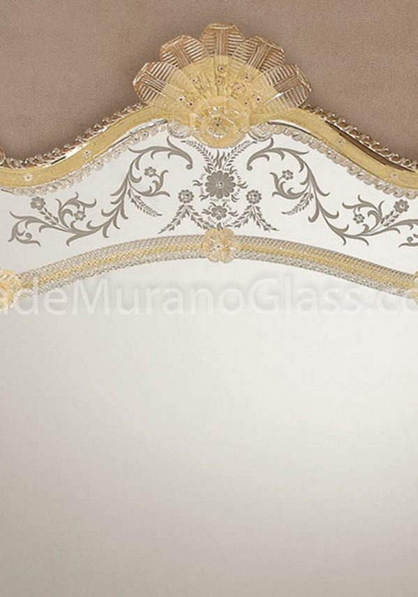 Venetian Glass Mirror - Reale - Murano Art Glass